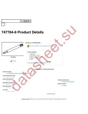 747784-8 datasheet  